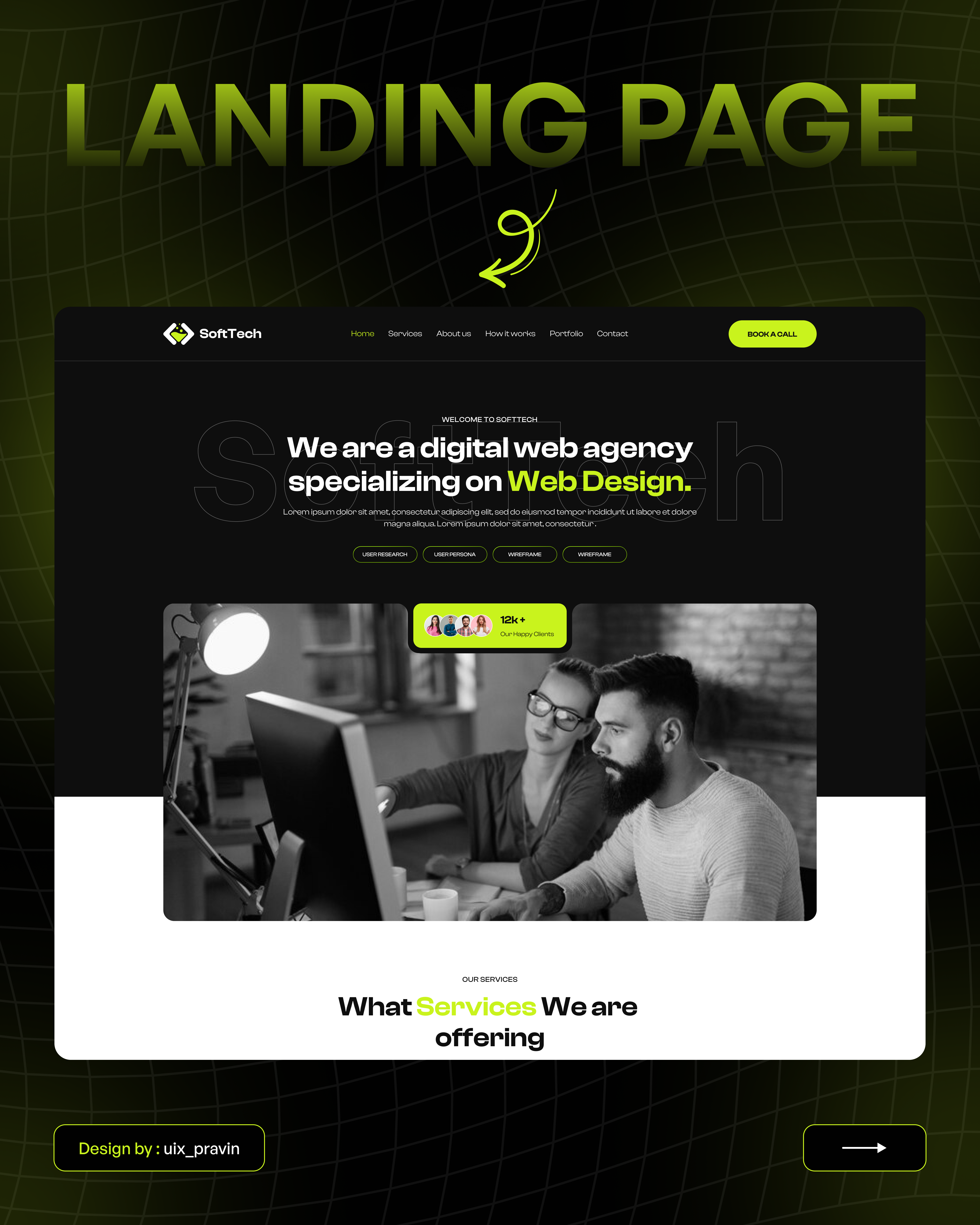 Software Agency UI designs, themes, templates and downloadable graphic ...
