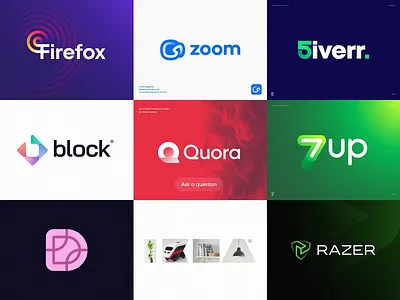 Fun Redesigns of Iconic Brands ai blockchain brandbook branding crypto device drink fintech gradient icon identity lepisov lettering logo rebrand redesign visual web3