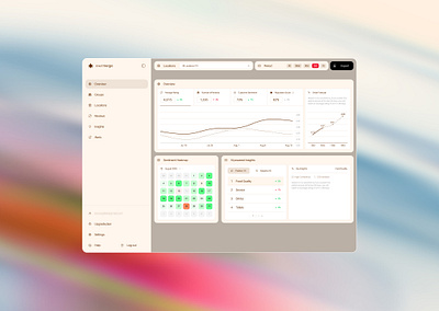 Rootmerge . Dashboard Design dashboard landing landing page ui ux