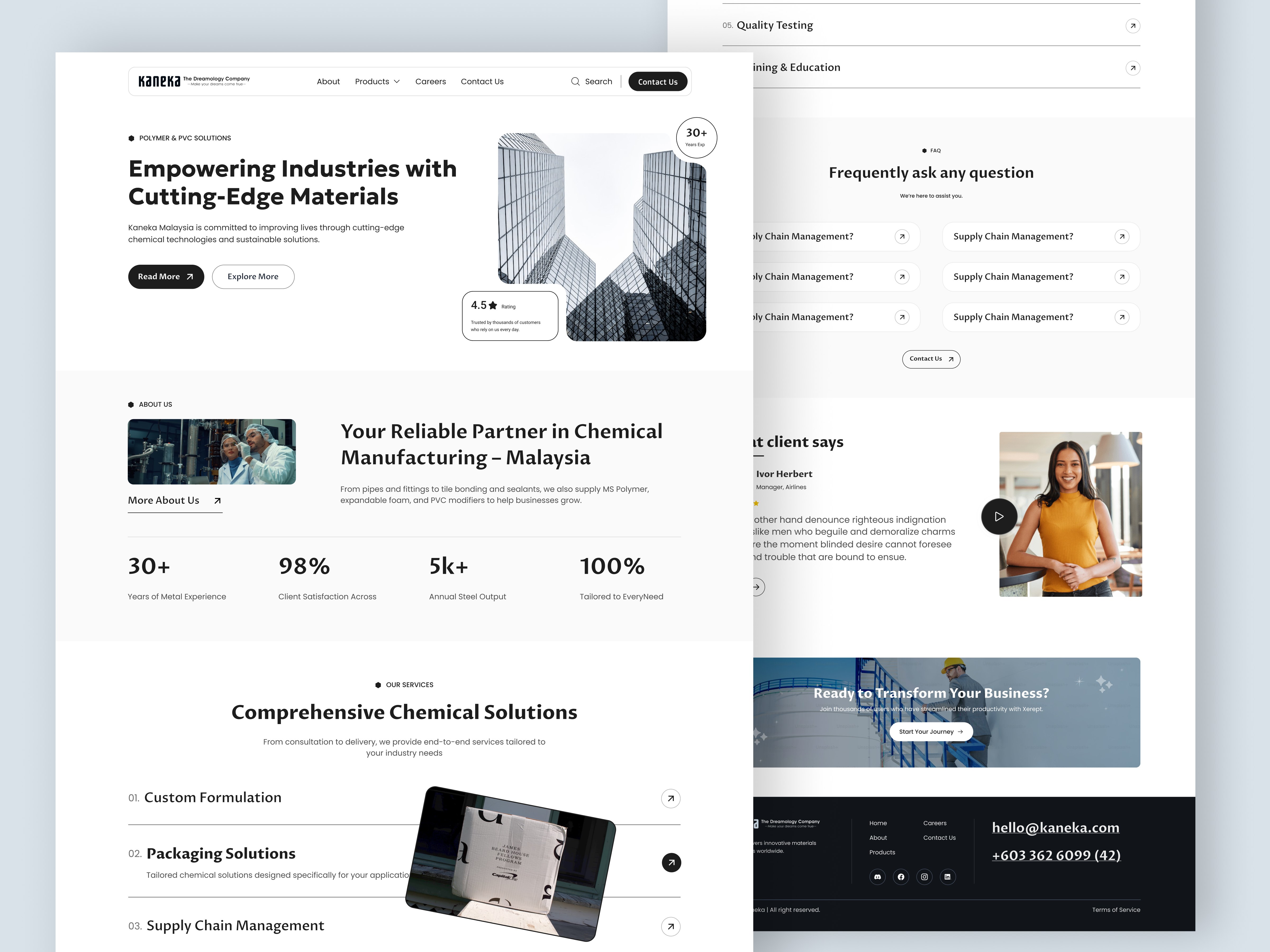 Kaneka Website Redesign b2b website redesign chemical industry website clean minimal web ui corporate technology ui figma web design industrial solutions ui industry website redesign kaneka corporate website kaneka uiux kaneka website redesign landing page design manufacturing website ui modern corporate web design responsive ui responsive web design technology company web design ui exploration webdesign website redesign concept website revamp