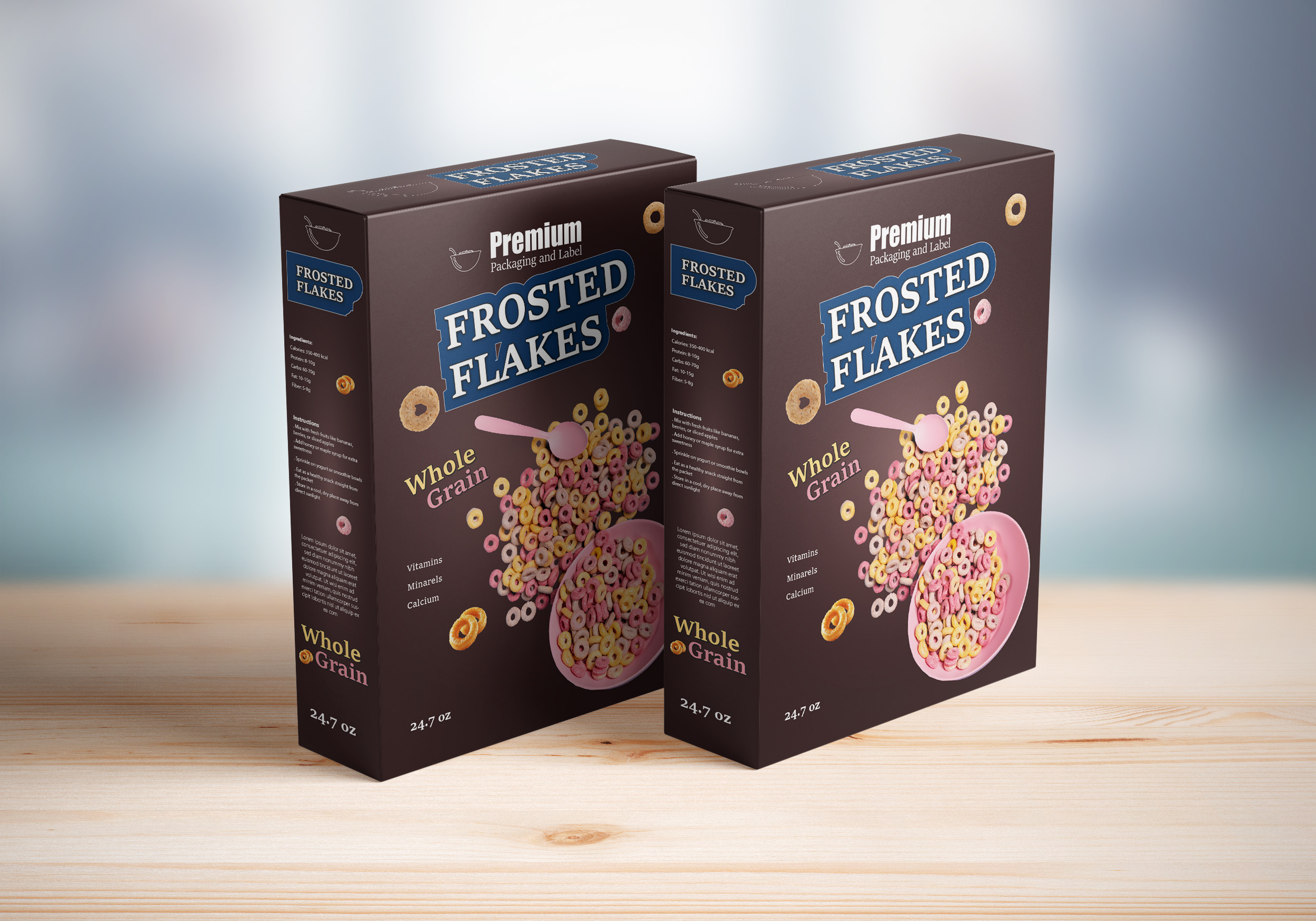 Example of Premium Packaging And Labels Design