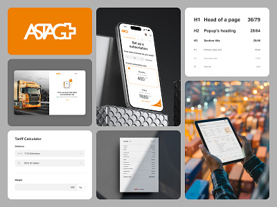 ASTAG - Transport Calculator astag calculator digital transformtion ggstudio invoice logistics platform pricing product design tariff calculator transport ui ux web application
