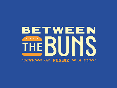 Between the Buns Brand brand branding design illustration logo typography vector