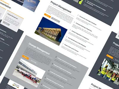 Taylor Rep Website Design builder change management construction logistics project development project management strategic project partner