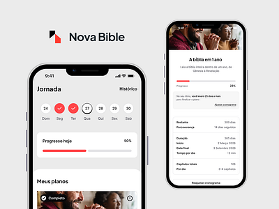 Nova Bible app bible landing page religious ui design uidesign website