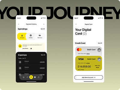 Mobile Banking Screens app design daily uı figma graphic design ux uı