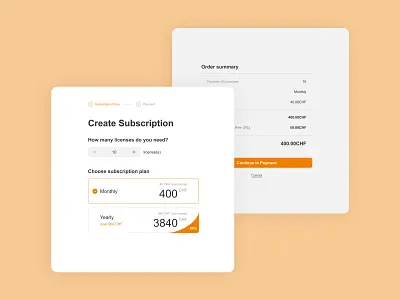 ASTAG - Subscription Plans astag ggstudio licence management payment flow product design saas subscription management subscription plans transport ui ux web app