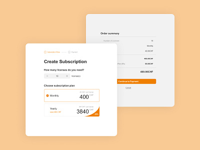 ASTAG - Subscription Plans astag ggstudio licence management payment flow product design saas subscription management subscription plans transport ui ux web app