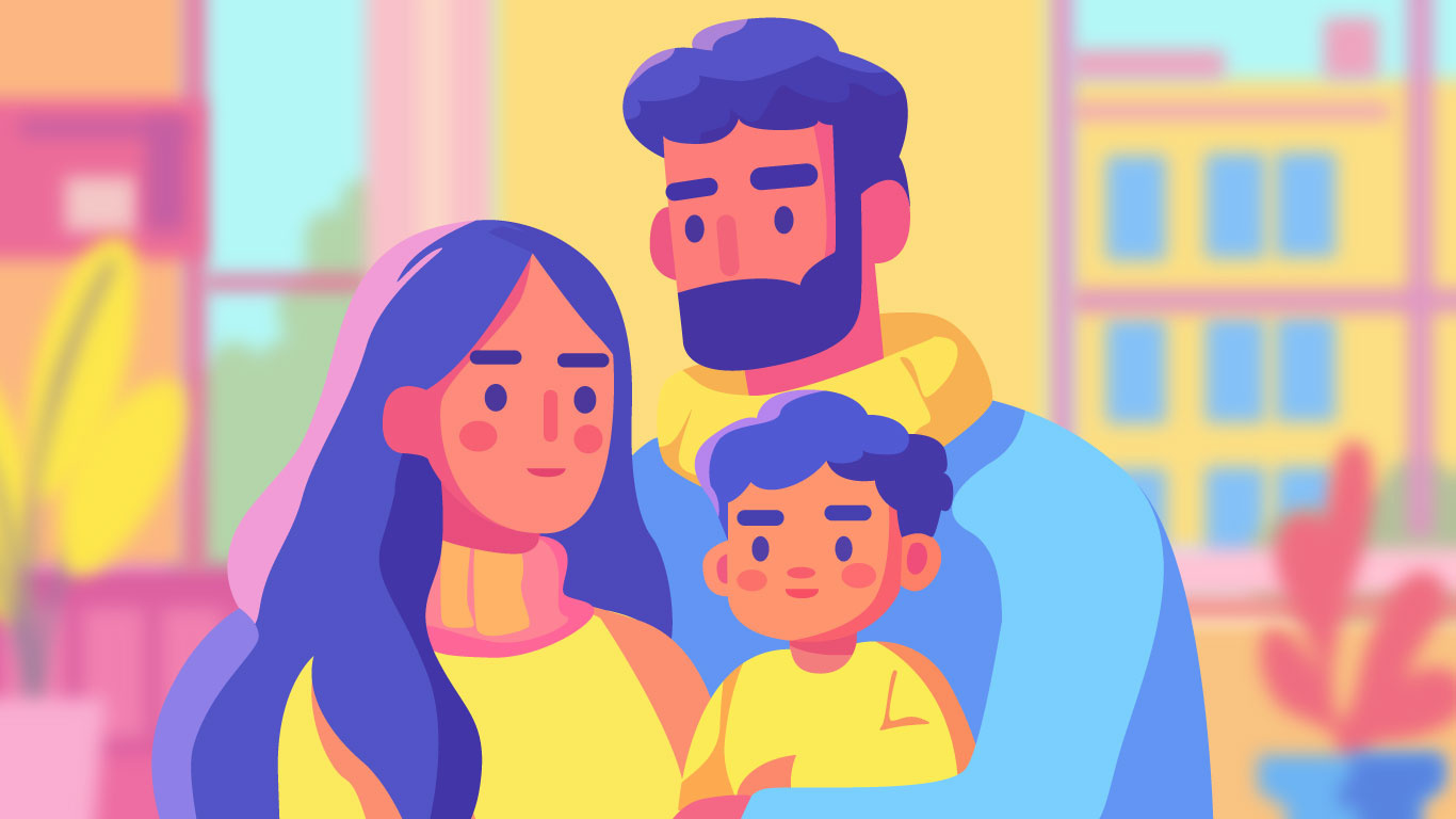 Parenthood Journey Illustration - Maternity Illustration child children couple family flat illustration graphic design happy health wellness illustration indoor kurzgesagt motherhood new parents parenting parenting app illustration parents people pregnancy todler vector