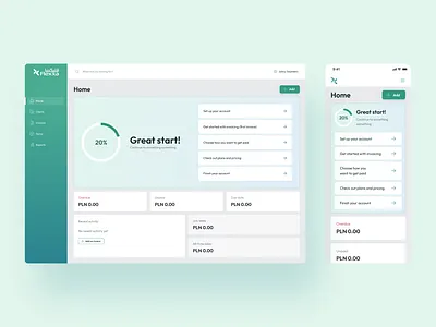 Flexxa - Fintech Toolkit app fintech monterail ui ux