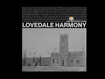 AOI 06 Vinyl Rear Concept conceptual graphic design music print