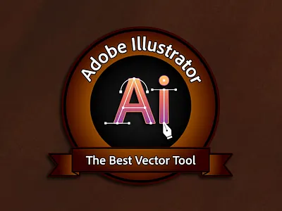 Adobe Illustrator Badge: The Best Vector Tool adobe adobe illustrator badge badge design designing logo design tool vector