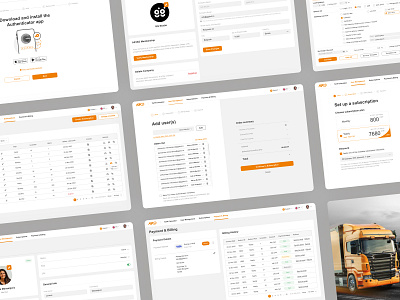 ASTAG Platform: From Tariff Calculations to Billing & Users astag f2a ggstudio login payment product design saas subscriptions transport ui user management ux web app