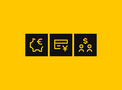 Icons avatars currency dollar euro financial free freebie icon design icons payment card piggy bank yen