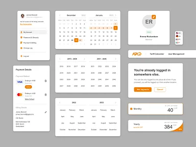 ASTAG Design System – UI Components astag atomic design design kit design language design system ggstudio product design saas ui ui components ux web app