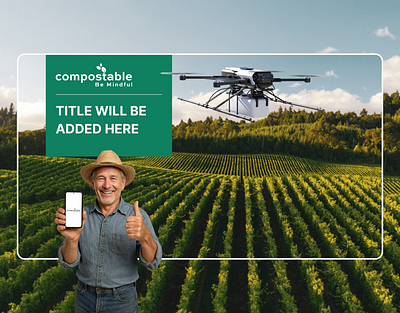 Compostable Sustainable Pitch Deck Design Presentation 3d brand guide branding climate eco packaging eco startup energy graphic design green design infographic keynote logo pitch deck powerpoint ppt presentation design renewable design sustainability ui visual identity