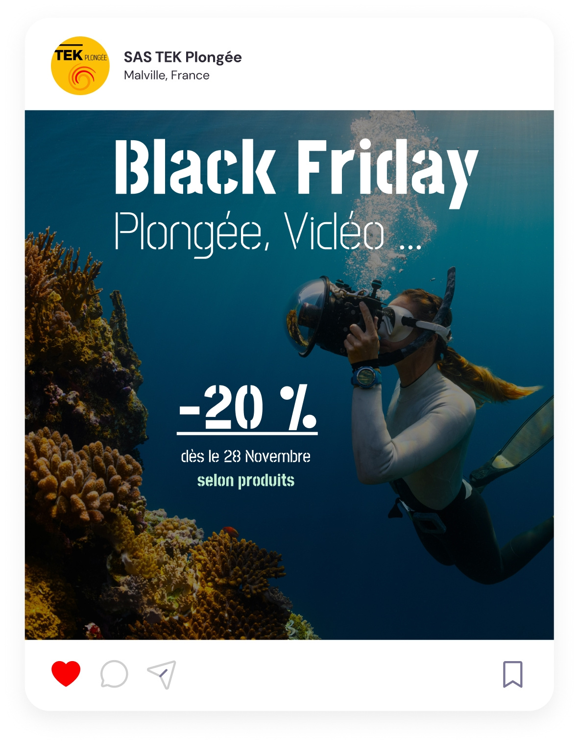 Mockup Instagram - Black Friday 2025 blackfriday instagram mockup networks plongée tek ui$social