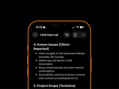 Apple Notes iOS 26 Sticky Title Feature Concept 17 pro apple concept dark mode editor feature flat ios iphone minimal notes simple sticky text title ui update ux writing