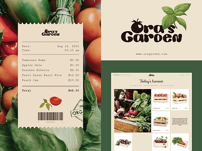 Organic Proof bn digital bndigital branding design illustration logo ui