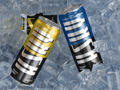 HSKY Power Logo and Visual Design animal brand branding cold design drink energy graphic design husky inspiration logo modern power snowboard trend vector