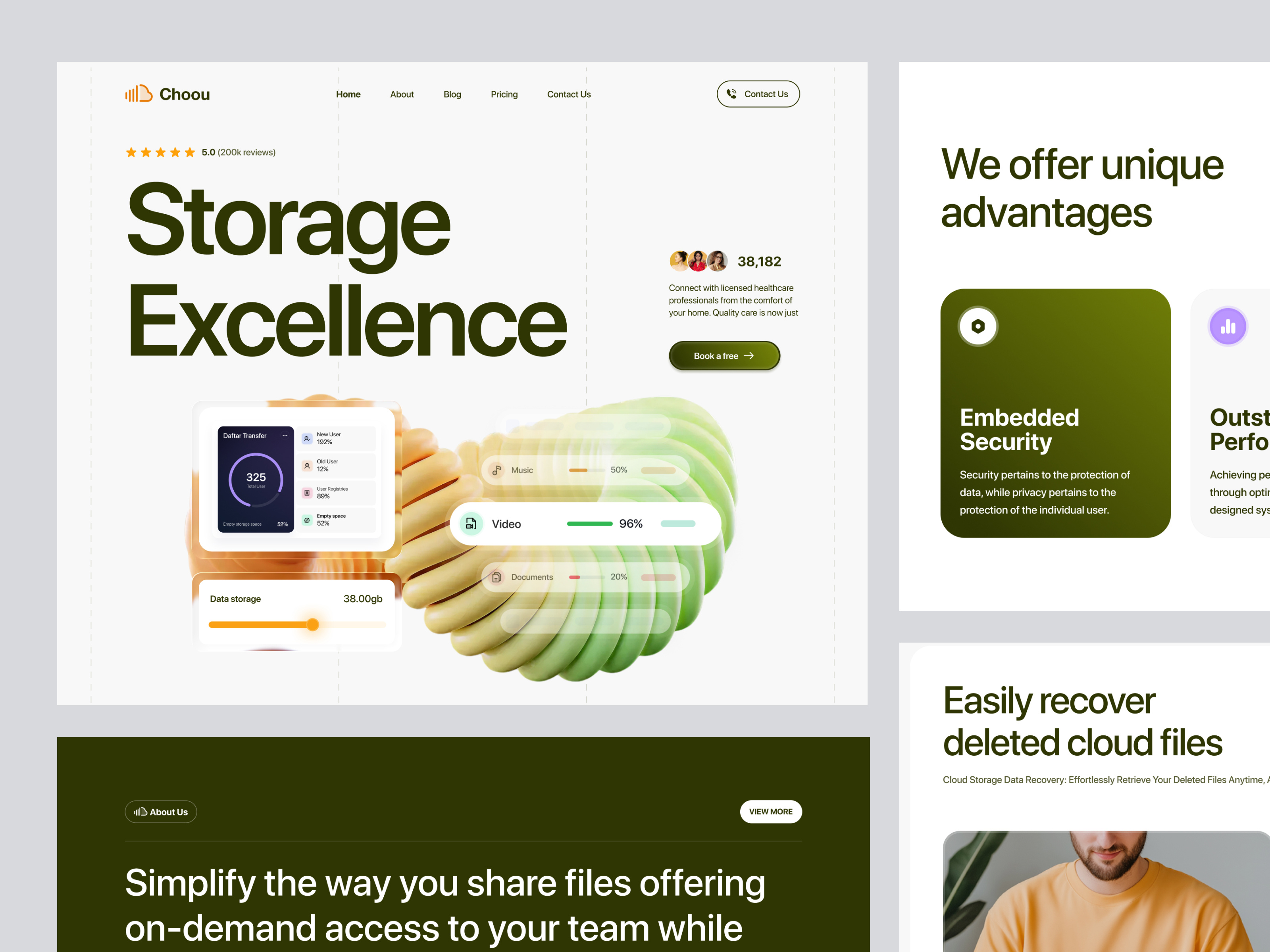 Example of Cloud SaaS Platform