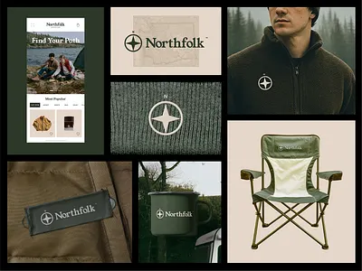 Northfolk — Sneak Peek: Outdoor Gear & Brand System adventure brand branding heritage hiking identity lifestyle logo minimal outdoor pacific northwest product strategy typography visual
