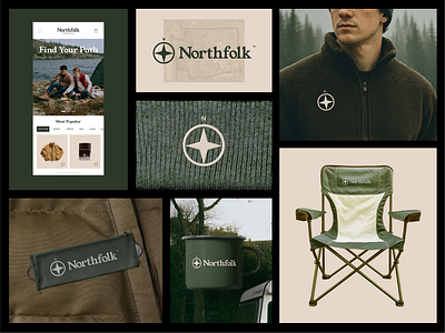 Northfolk — Sneak Peek: Outdoor Gear & Brand System adventure brand branding heritage hiking identity lifestyle logo minimal outdoor pacific northwest product strategy typography visual