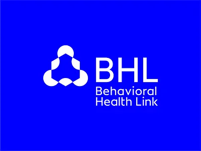 Behavioral Health Link call center hub, SaaS logo design behavioral branding call center community connected crisis solutions digital tools health health software link logo logo design medical medical hub medtech research saas software solutions support technology