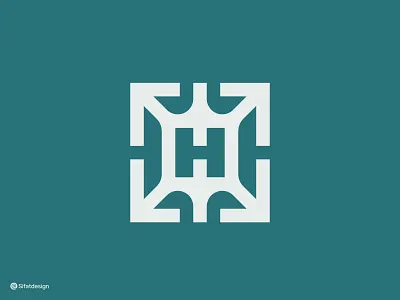 H Square Arrow Logo arrow brand mark corporate costom letter creative finance initial letter letter h lettermark logo logodesign modetn squre visual identity