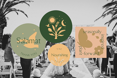 Midsummer Kitchen - some visual treatments branding logo design type