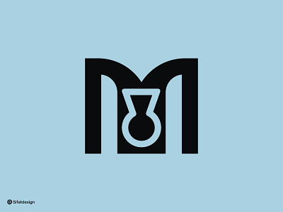 M Keyhole Logo brand identity costom letter creative identity initial key keyhole letter m lettermark logo design logomark mmm type visual