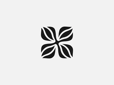 Moss & Meridian ✱ Logomark eco friendly handcraft handmade leaf leaves logomark minimalist modern nature pictorial plant simple symbol