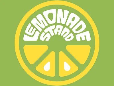 Lemonade Stand Logo Design graphic design logo