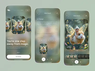 AI Powered - Text/Photo to AI Video Generator 4k video ai app ai content creation app ai powered app ai text to video ai video creation animation generative ai interaction design mobile app muse.ai product design prompt prompt to video generator app storytelling text to video uiux design video editor video editor ai tools video generation