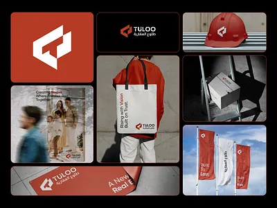 Real Estate Brand Identity branding construction logo design graphic design illustration letter logo letter t logo logomark logotype property logo real estate real estate branding real estate development t logo typography vector