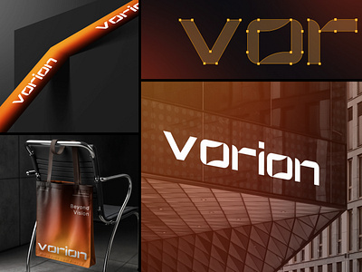 Vorion ai brand branding futuristic logo logomark mark minimal modern logo tech technology v visual identity