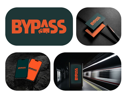 Bypass logo design brand identity branding bussiness logo corporate logo creative logo graphic design icon identity letter logo logo logo design logo insparation logo mark logotype minimalist logo modern logo print startup transport logo typography