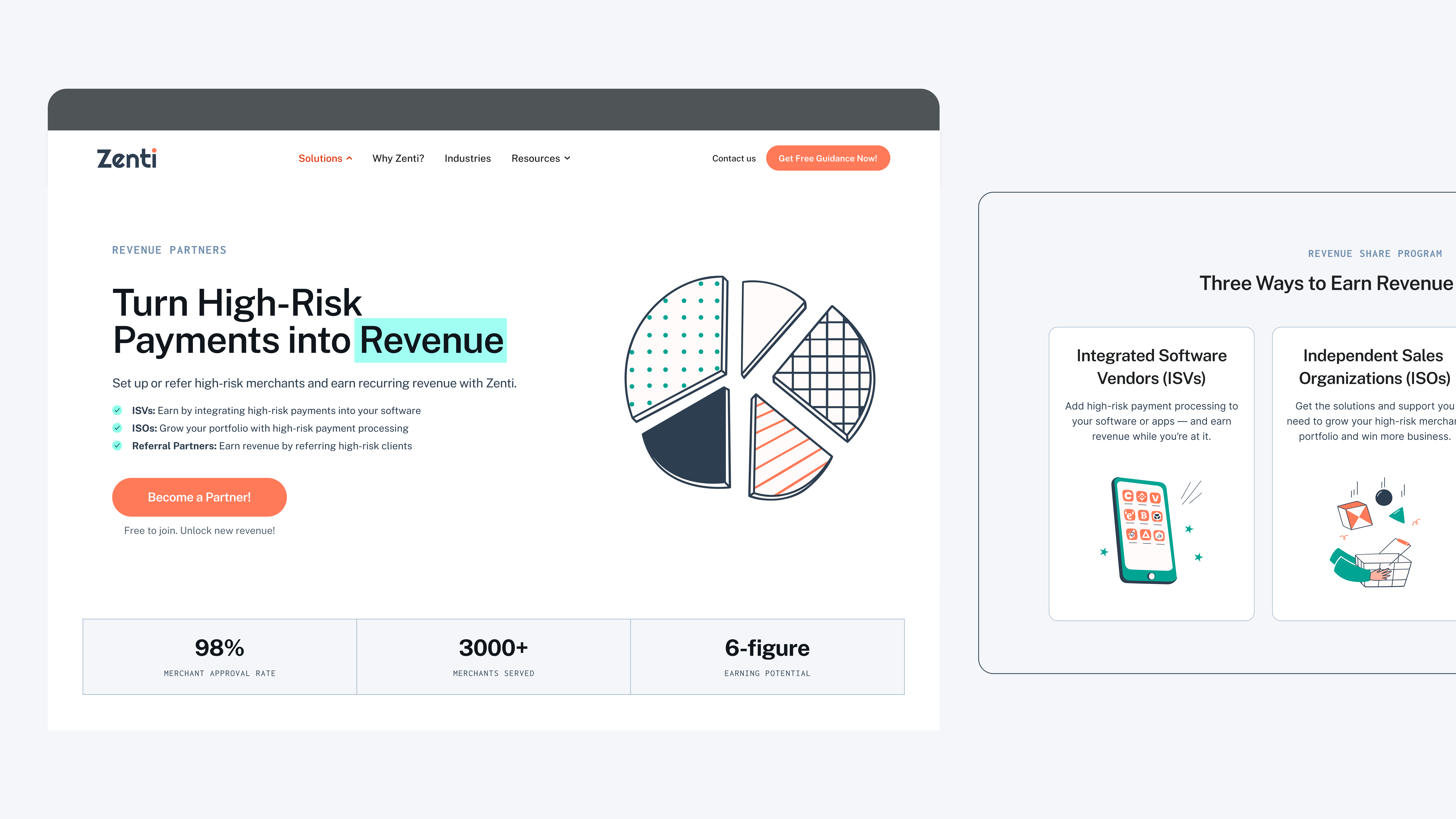 Zenti (zenti.com) - Web Design figma ui design web design