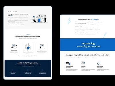 7fc (sevenfigurecreators.com) - Web Design figma ui design web design