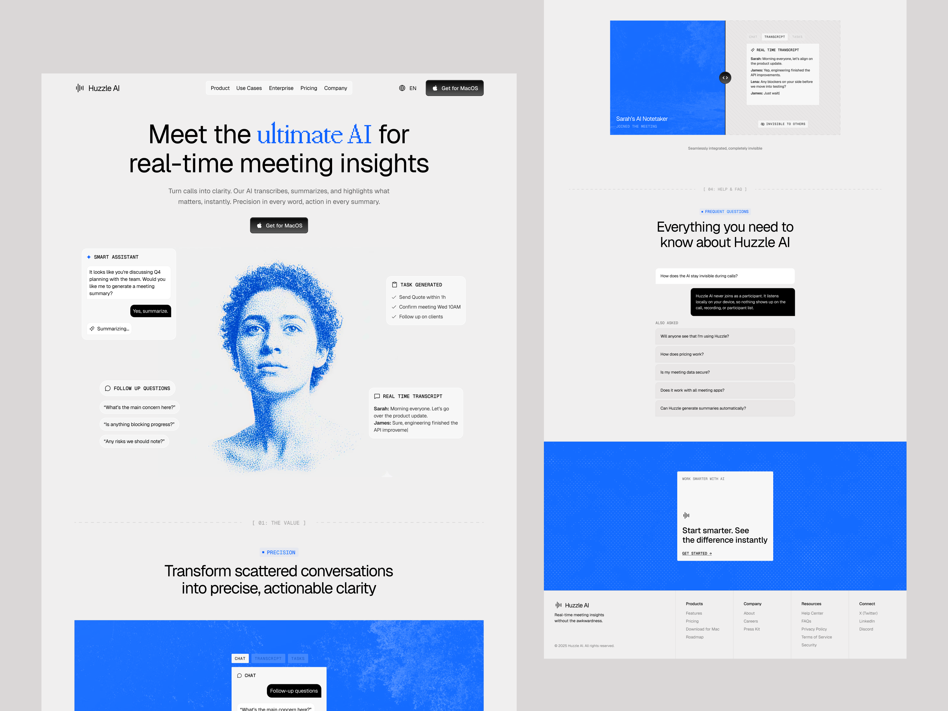 Example of Landing Page Design & Development