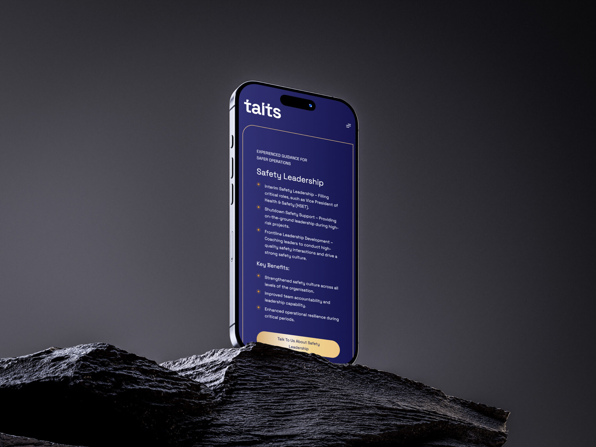 Taits Consulting - UI/UX Web Design and Branding