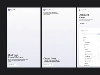 Layout | Brand branding design graphic design