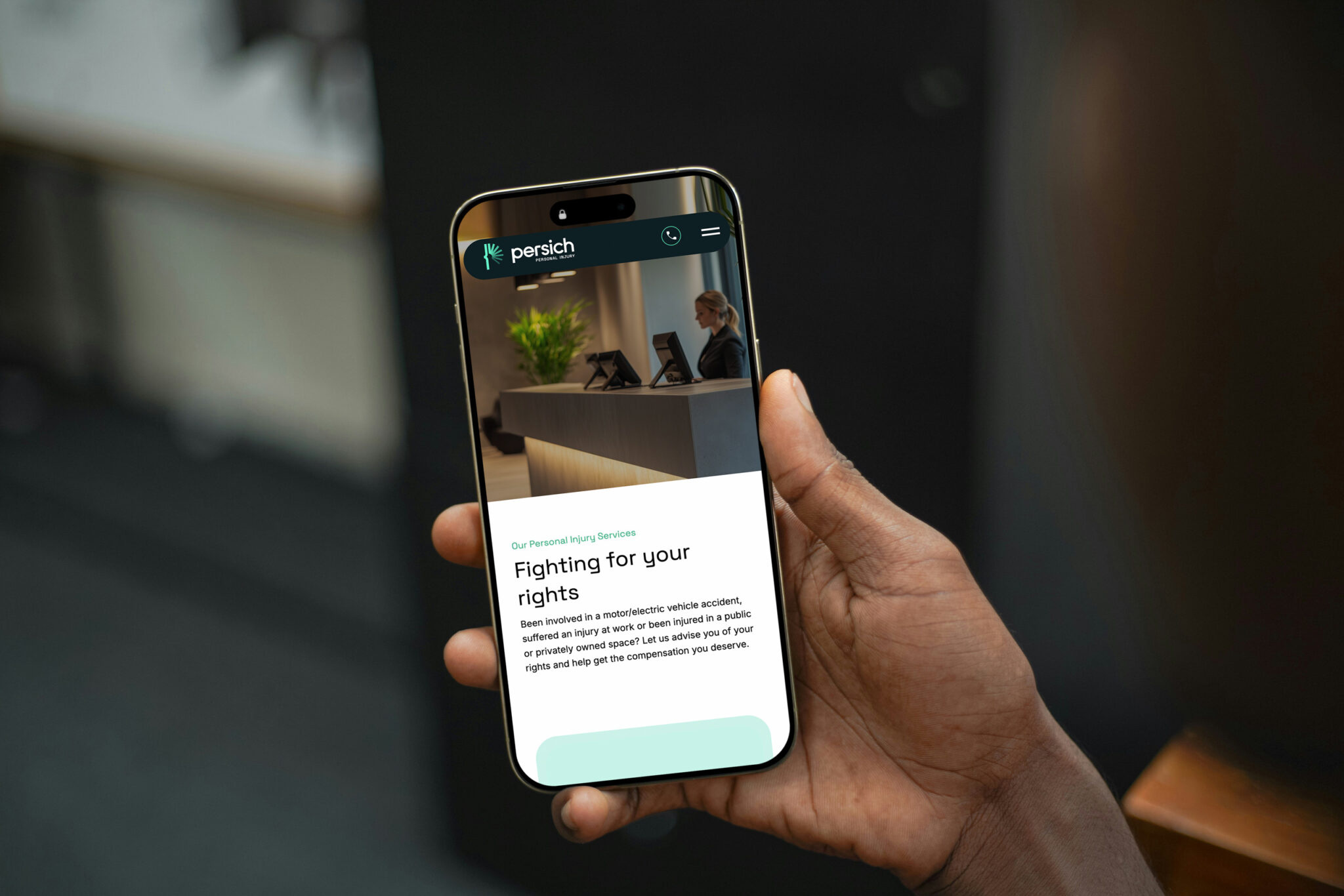 Persich - Branding, UI/UX Web Design