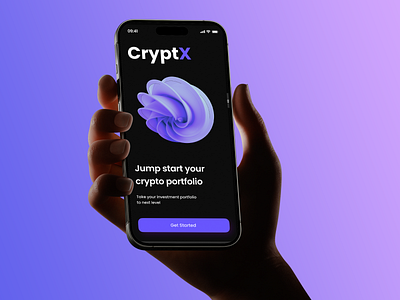 AI Crypto Trading App UI – Portfolio Dashboard ai app blockchain crypto cryptocurrency dark mode dashboard exchange figma fintech investment minimal mobile modern portfolio real time trading transactions ui wallet