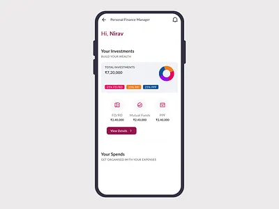 Notification Interaction 2d animation axis bank branding design fin tech interaction design mircointeracton motion graphics ui
