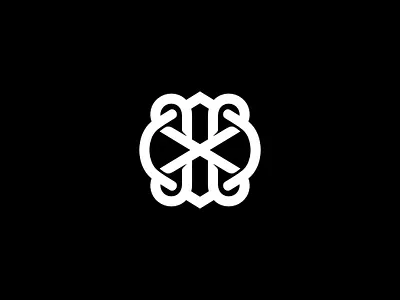 Letter X Celtic Knotwork Logo branding branition celtic knot design graphic design illustration initial x knotwork letter x lettermark logo logoground logoinspiration logotype mandala monogram monoline nordic proffartline scalebranding