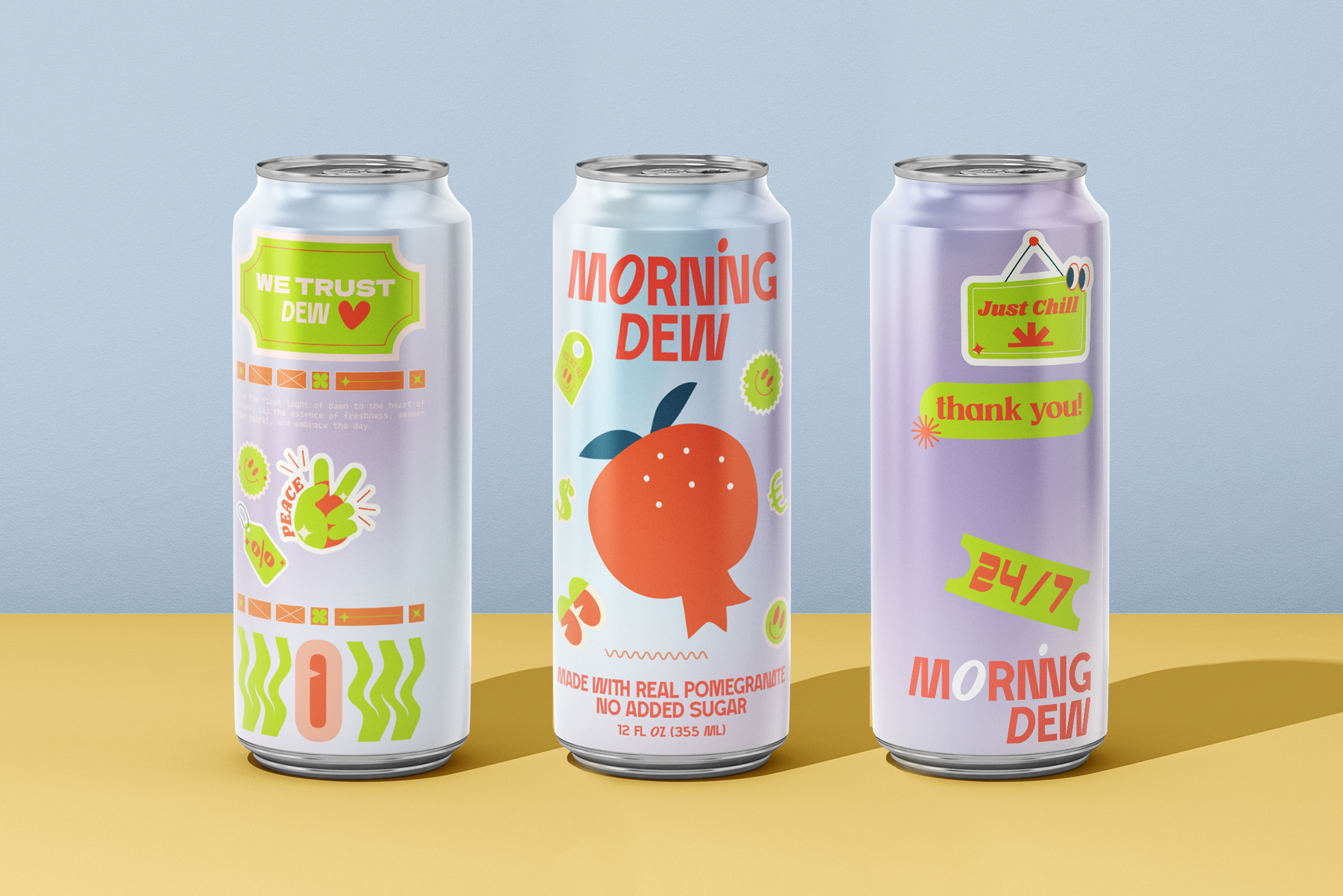 Minimalist Beverage Packaging & Can Label Design beverage beverage label design beverage packaging can can design can label design can packaging drink packaging fruit juice illustration juice juice label design label design minimalist packaging design product packaging soda soda can soft drink typography