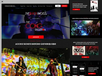 Music Event Landing Page branding click through concert design dribbble shot illustration landing page design landingpage music music concert music event music event landing page ui ux