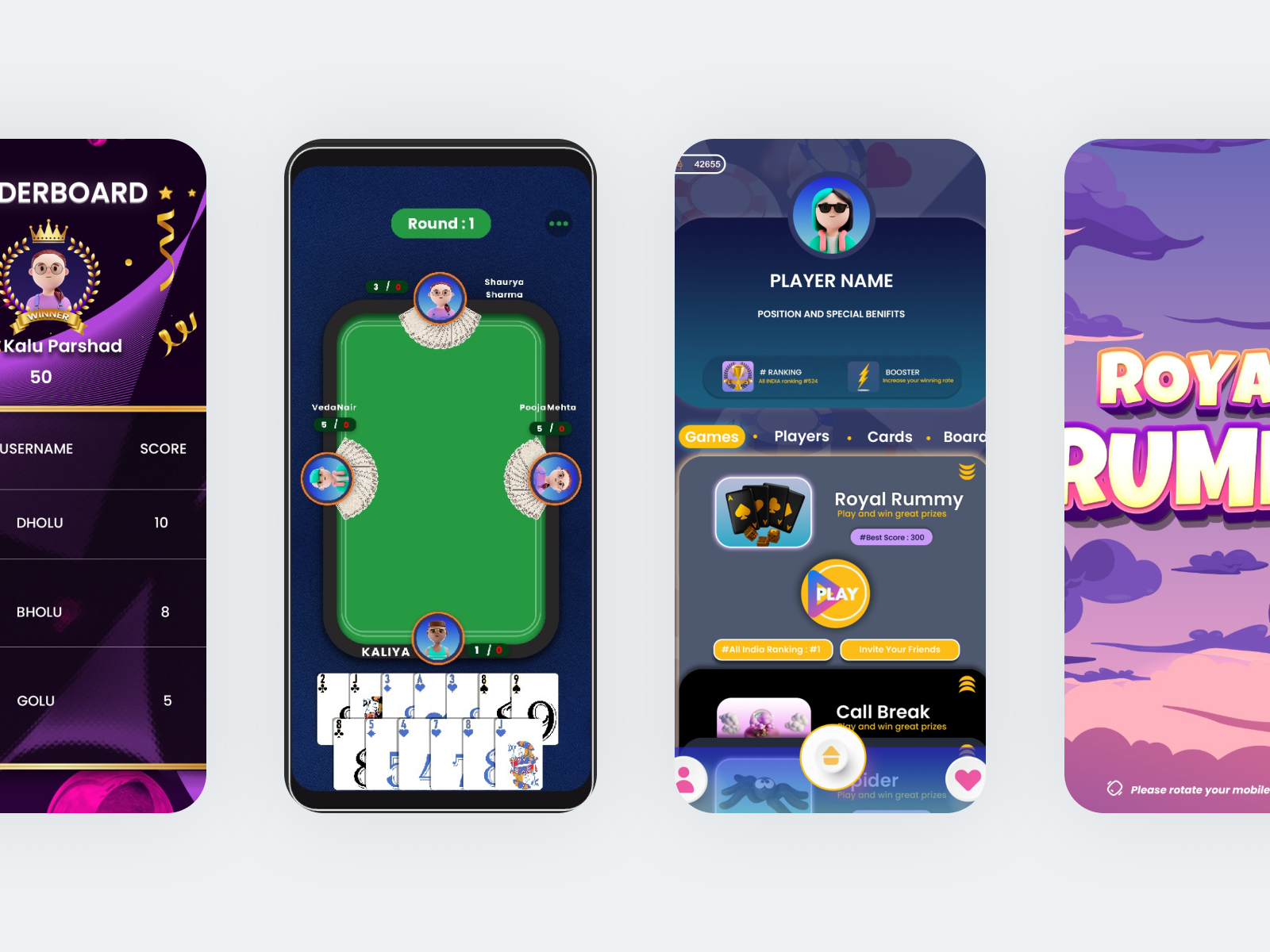 APP & Games UI UX Design by deepanshu on Dribbble