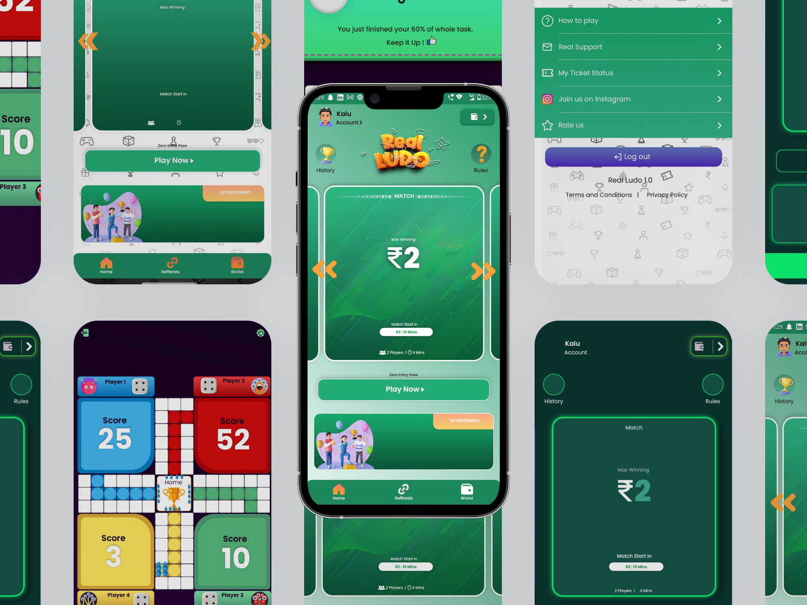 APP & Games UI UX Design by deepanshu on Dribbble